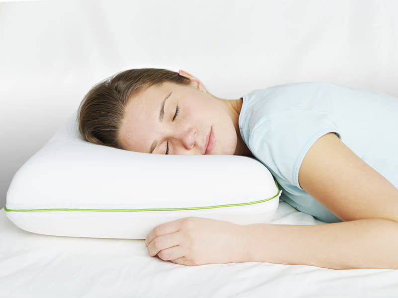 Какую выбрать подушку для сна взрослым. Подушка Ecogel Classic Green. Анатомическая подушка для сна Аскона. Подушка Экогель Аскона. Ортопедическая подушка для сна Аскона.